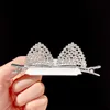 مشرقة 1Pair Girls Cute Cat Ears Hairpins Princess Clips Barrettes Barretsband Fashion Association