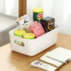 Desktop-Kosmetik-Aufbewahrungsbox für Zuhause, Snacks, Kleinigkeiten, Kunststoff, ordentliche Boxen, Badezimmer, Handtücher, Küche, Schüssel, Teller, Eier, Aufbewahrungszubehör BH6304 WLY