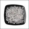 Pedras prec￡rias de pedras preciosas cristal branco natural para tigela em casa el jardim decora￧￣o de pedra feita ￠ m￣o, fazendo acess￳rios de bricolage dh61g
