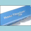 Инструменты для ухода за уходом ухода за волосами продукты Na-no 1 4 Пластин титановые выпрямители, выпрямляющие утюги Liss flat Iron US/EU Plug D D