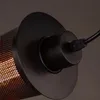 Pendelleuchten Shade Kurze Industrie-Stil Pendelleuchte für Schlafzimmer Wohnzimmer Cafe El Bar Kunstgalerie Eisen Lampe ElegantPendant