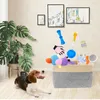 10/20/50 Pack Dog Squeaky Toys Giochi di peluche Carino per piccolo vello medio all'ingrosso 220423