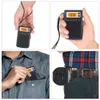 Mini altoparlante radio tascabile stereo portatile con altoparlante integrato Jack per cuffie AM FM Sveglia
