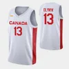 Gedrucktes Basketball 2023 FIBA World Cup Canada 4 Nickeil Alexander-Walker Jersey 7 Kyle Alexander 23 Phil Scrubb 21 Thomas Scrubb 13 Kelly Olynyk 7 Dwight Powell Team