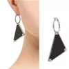 Boucles d'oreilles Triangle en alliage pour femmes et filles, bijoux de qualité supérieure, goutte d'eau, à la mode