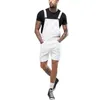 Men's Jeans Mens Light Weight Pocket Overall Jumpsuit Streetwear Suspender PantsMen's