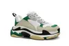 shoes Couple Designer Luxury Top Edition Casual Sneakers White Green 8 Layer Combination TPU Retro Shoes BlsTriple