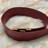 high quality 70cm Width Black red belt designer big gold Smooth buckle Fashion belts for mens womens Business strap3349682