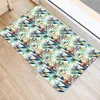 Carpets Hawail Seamless Exotic Pattern With Tropical Leves Flowerst Door Mat Non Slip Floor Mats Decor Porch Doormat 01Carpets