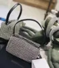 Designer mini handtassen Clutch Bags voor vrouwen hobo diamant onderarmtas satijnen draagtas met strass damesportemonnee Luxe schoudertassen letterdecoratie