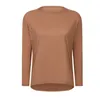 women Long Sleeve Yoga Wear fitness exercise running Sportswear dance training blouse soft breathable quick-drying long-sleeved Clothes Running Clothing
