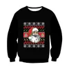 Men Women Ugly Christmas Sweater 3D Christmas Tree Snowflakes Reindeer Printed Autumn Winter Holiday Sweatshirt Xmas Jumpers L220730