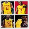 2022 NCAA Custom Maryland Stitched College Basketball Jersey 34 Len Bias 5 Dion Wiley 1 Evan Smotrycz 0 Anthony Cowan 14 WILL CLARK 21 VARUN RAM 12 Koszulka TREVOR ANZMANN