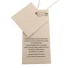 Wholesale custom Printed cardboard paper hang tag label tag for swimwear clothing tags