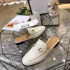 zapatillas de mujer sandalias de cuero Zapatillas Princetowns Mocasines Mulas zapatos de vestir planos clásicos