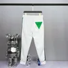 Pantalons de survêtement classiques pour hommes avec des lettres Mode Casual Cordon de serrage taille élastique Couple Fit Pantalon cargo de haute qualité