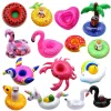 Floating Cup Holder Swim Ring Water Toys Party Beverage Boats Baby Pool Uppblåsbara dryck Holder Bar Beach Coasters FY4895 P0718