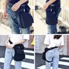 Männer Leinwand Drop Bein Tasche Taille Casual Pack Gürtel Hüfte Bum Militärische Reise Mehrzweck Messenger Schulter Taschen Radfahren Taktische Mode