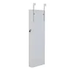 US Stock Fashion Simple Jewelry Storage Mirror Cabinet With LED Lights Can Be Hung On The Door Or Wall W40718042