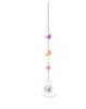 Home Party Decoratie Kleurrijke Kristallen Suncatcher Opknoping Sun Catcher met ketting Hanger Ornament Crystal Balls voor Venster BBB15098
