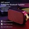 Altoparlante Bluetooth senza fili Mini Subwoofer Supporto TF Card Piccolo lettore radio Supporto audio per sport portatili all'aperto 16 GB