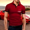 Polo da uomo estiva Golf Sportwear Moda T-shirt Personalità Master Bunny Stampata Maglietta casual a maniche corte Top 220716
