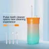 Oral Irrigator Portable Water Dental Floser USB Tandblekning Peroxid Blekning System Tandrensare 220518