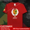 Senegal sen algodão camiseta camisa personalizada fãs DIY Número tshirt High Street Fashion Hip Hop Camiseta casual solta 220616