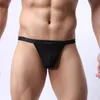 Unterhosen Herren Bequeme Unterwäsche Sexy Nylon Spitze T-Rücken Herren Mesh BoyUnderpants