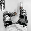 Jeans da uomo Camouflage Super Skinny For Men 2022 Hip Hop Street Wear Tasche multiple Tuta Jean Slim Homme Pantaloni elasticizzati PantaloniUomo