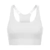 Verstelbare schouderriem gesp sport beha ondergoed vrouwen tanks vest bovenste verzameling accessoire borst hoge elastische rennende fitnesstank tops