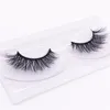 1 paire/boîte 5D Faux cils Cruely Free Natural Long Faux Mink Lash Full Strip Ultra Wispies False Eye Lashes