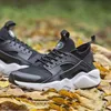 Yüksek Kaliteli klasik Huarache Erkekler Kadınlar Için Koşu Ayakkabıları Siyah Altın Üçlü Huarach 1 Atletik Eğitmenler Huraches Sneakers Sport Eur 36-45