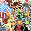 100 adesivos de moda de skate de skate legal para mala de skate skateboard bagagem de bagagem de phone pene de carro DIY Decal