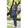 Ethnic Clothing Female Tai Chi Uniform Cotton Linen High Quality Wushu For Women Martial Arts Wing Chun Suit Clothes