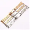 Oglądaj Akcesoria STAL STRAP MĘŻCZYZN 13 mm17mm20 mm Sport dla luksusowych serii Five Koraliki Pełne solidne kobiety Watch Band 2205272365485