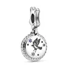 New s925 Sterling Silver Bead Charms Beaded Cute Cat Robot DIY Fashion Women's Jewelry Gift Original Fit Pandora Luxury Bracelet Ladies Classic Brand Pendant