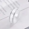 Anillos de racimo de cerámica en blanco y negro a la moda, anillos bague para hombres y mujeres, compromiso, boda, pareja, joyería, regalo para amantes