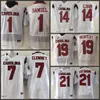 28 Mike Davis Jersey 4 Shaq Roland 14 C.SHAW Connor Shaw 19 Jake Bentley 7 Jadeveon Clowney 21 Marcus Lattimore 1 Deebo Samuel Maillots de Football Caroline du Sud Gamecock