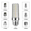 LED Corn Bulb E27 E14 E12 SMD2835 Ingen flimmer 12W 16W 86V-265V ljuskrona ljus LED Light för heminredning Crestech