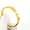 Fashion Cuff Bracelet Designer Bangle Luxury Jewelry Wrist Accessories Mulheres mensagens de aço inoxidável zircão sem driver parafuso Driver unhas adorável casal Bracelets de prata