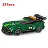 Speed ​​Super Racers Sports Racing Car Model Building Blocks DIY Bricks MOC Set Classic Technicque City Great Vehicles 220715