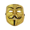 Party Cosplay Halloween Masks Party Masks Para Máscara Vendetta Anônimo Guy Fawkes Fantasia Acessório de Traje Adulto FY3222 F0412