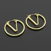 New Fashion Women Big Circle Simple Earrings Gold Hoop Earrings for Female Jewelry Gift High Quality