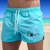 Summer Men s Board Shorts Love Cat Paw Printing Sport Casual Fitness Fashion Trend Drawstring Male Beach Tracksuit Pants S 3XL 220705