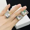 Designers Ring Jewelry Gold Diamond Crystal Anneaux Engagements pour les femmes Love Ring Luxurys Letter F Brand Box 22070704R