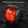 Retro Bicycle Bike Rear LED Indicator Red Light Holder Bracket Taillight Lamp Bicycle Accessories