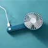 Favors Mini Elde Taşınan Fan USB Şarj Edilebilir Fan Taşınabilir Katlanır Masa Fan Kadın Ev Ofisi Açık Mekan Düşük Gürültü Soğutma Fanı GC0915