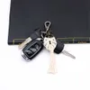 Gland porte-clés pour femmes Boho porte-clés porte-clés macramé sac breloque voiture suspendus bijoux cadeau pour amis DLH895