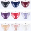 Bragas de mujer Ropa interior de mujer sexy Calzoncillos de encaje Calcinhas Ropa interior Bragas sin costuras Tallas grandes Pantalones cortos Calzoncillos Lady Girl Flower PantMujeres